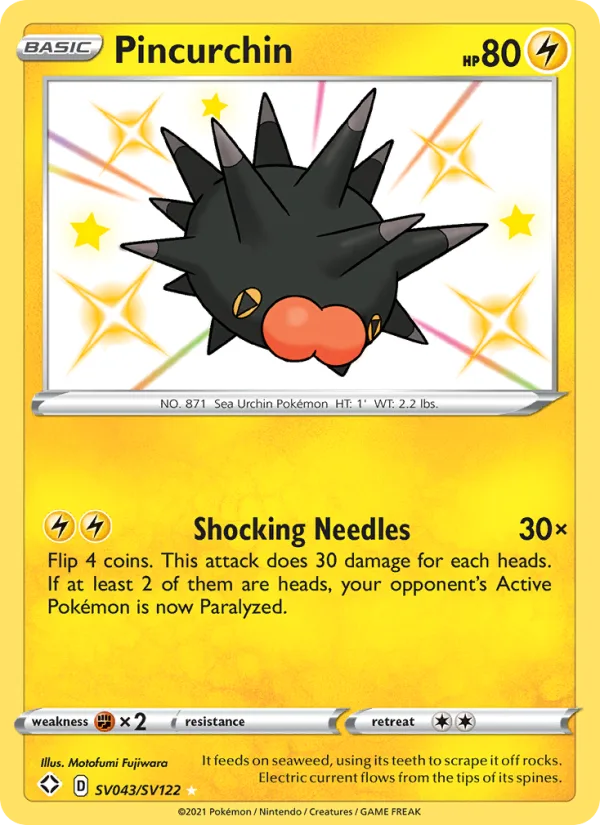 Pincurchin · Shining Fates SV043/72