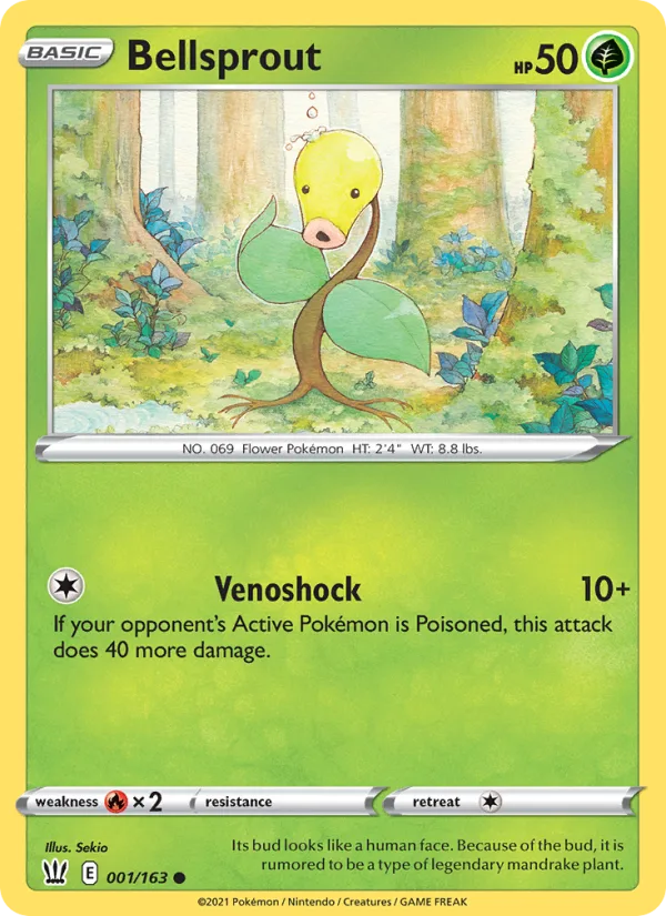 Bellsprout · Battle Styles 1/163