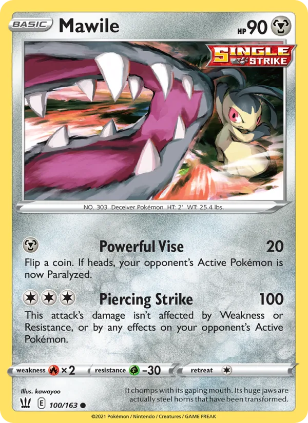Mawile · Battle Styles 100/163