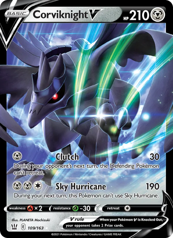 Corviknight V · Battle Styles 109/163