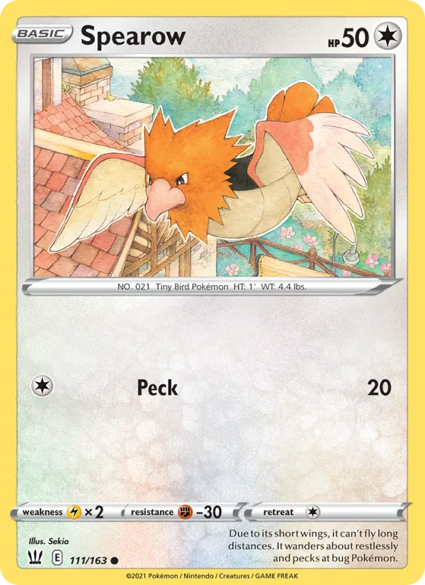 Spearow · Battle Styles 111/163