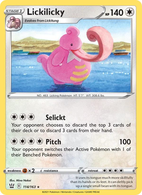 Lickilicky · Battle Styles 114/163