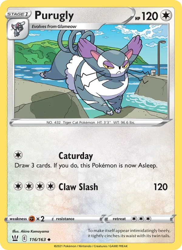 Purugly · Battle Styles 116/163