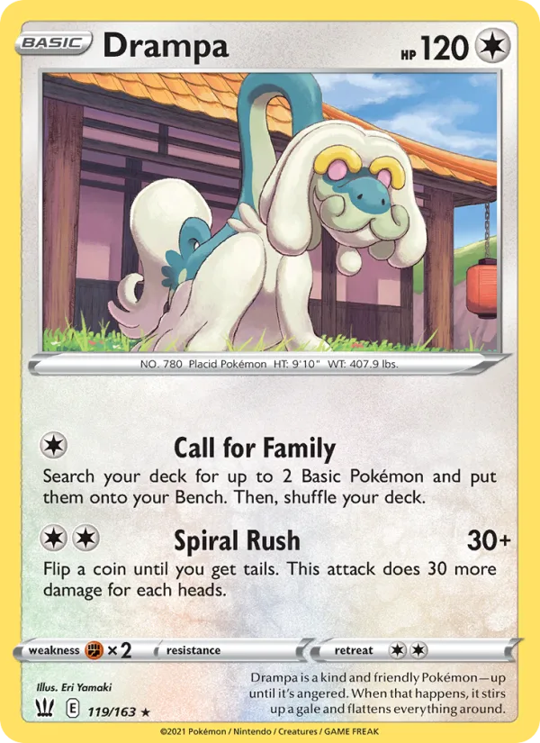 Drampa · Battle Styles 119/163