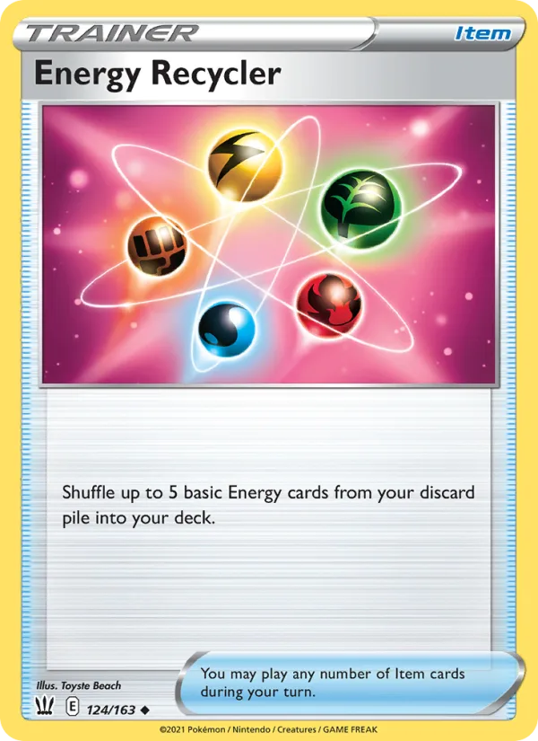 Energy Recycler · Battle Styles 124/163