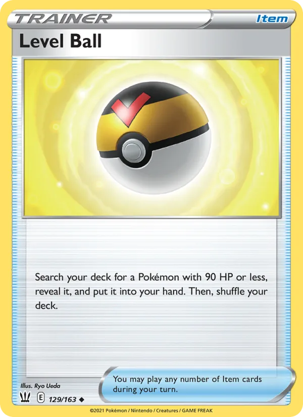 Level Ball · Battle Styles 129/163