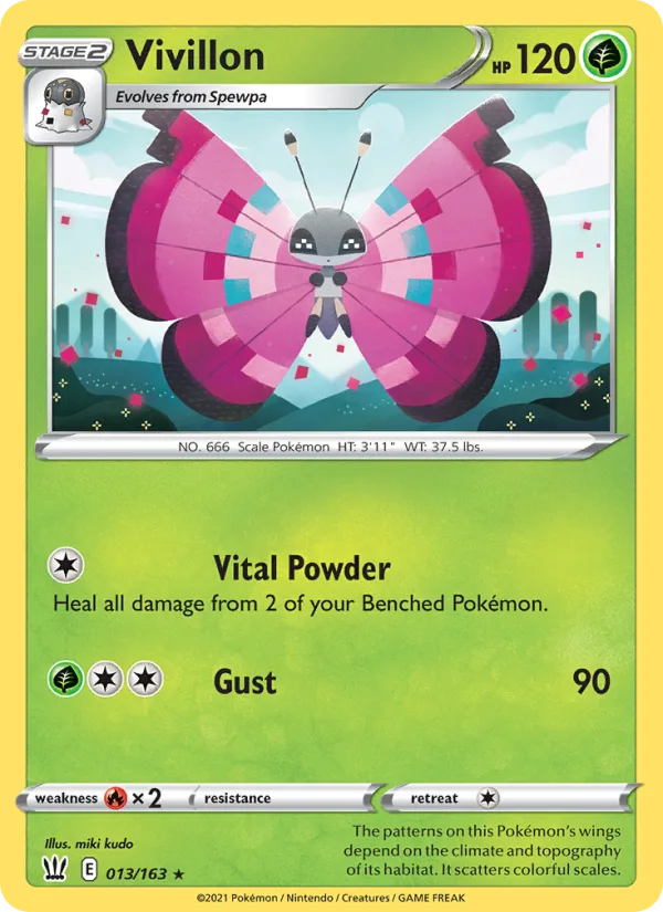 Vivillon · Battle Styles 13/163