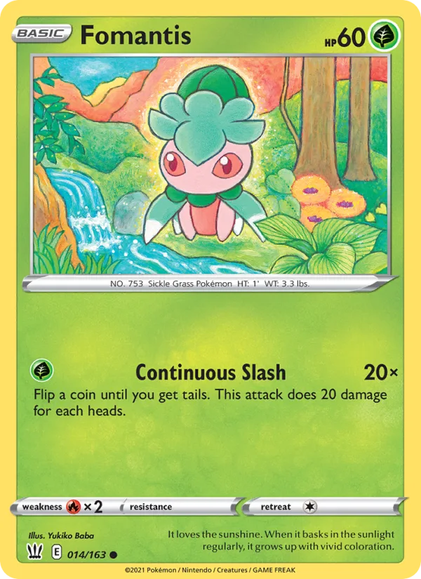 Fomantis · Battle Styles 14/163
