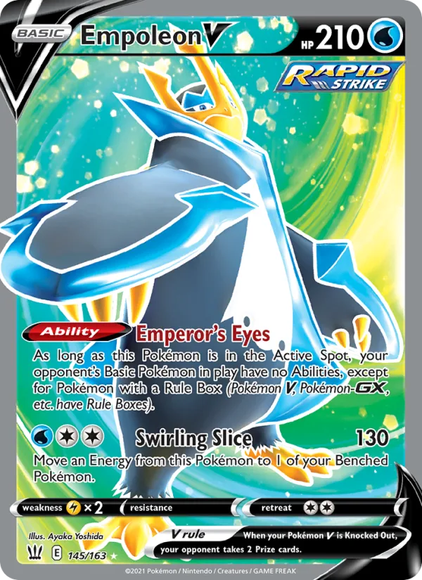 Empoleon V · Battle Styles 145/163