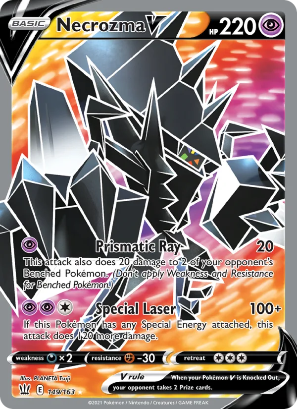 Necrozma V · Battle Styles 149/163