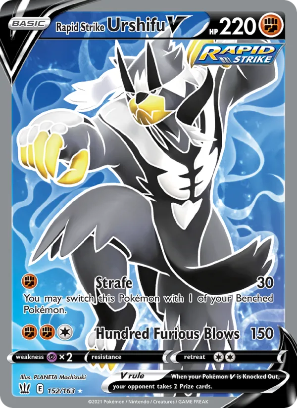 Rapid Strike Urshifu V · Battle Styles 152/163