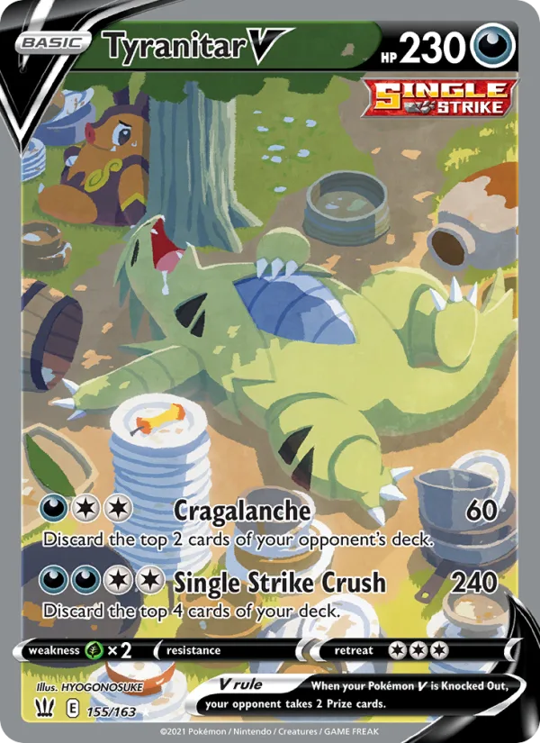 Tyranitar V · Battle Styles 155/163