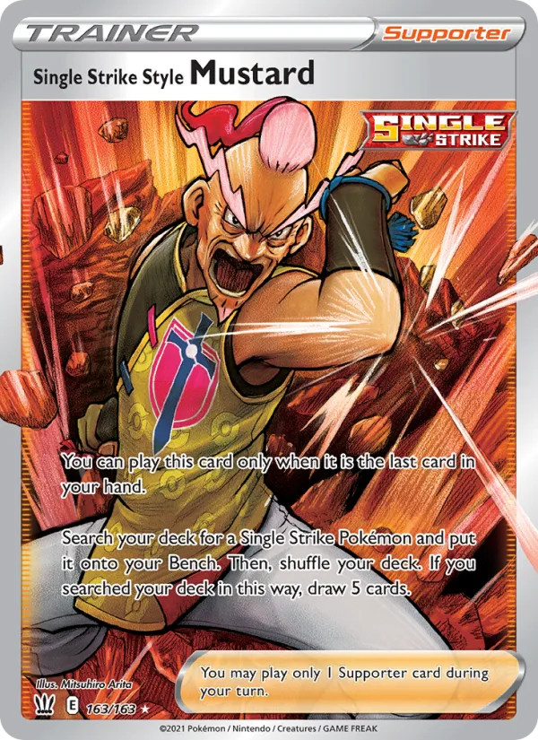 Single Strike Style Mustard · Battle Styles 163/163