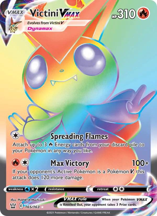 Victini VMAX · Battle Styles 165/163