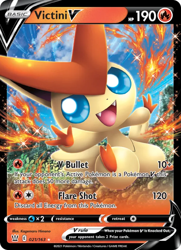 Victini V · Battle Styles 21/163
