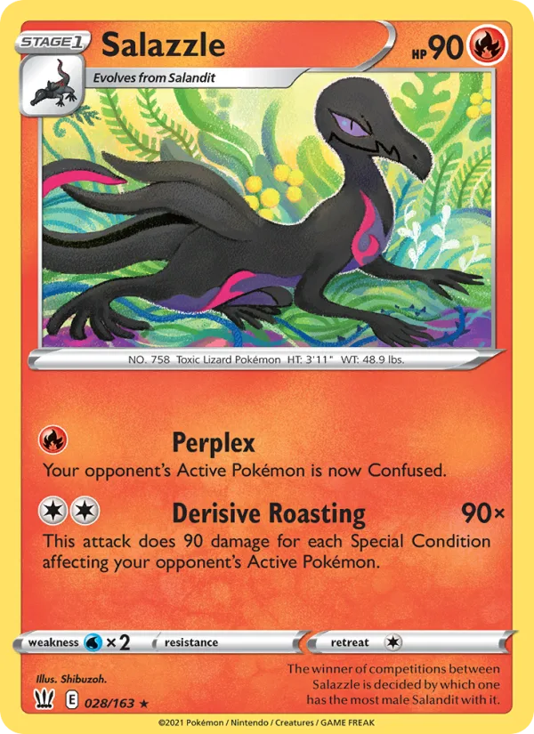 Salazzle · Battle Styles 28/163