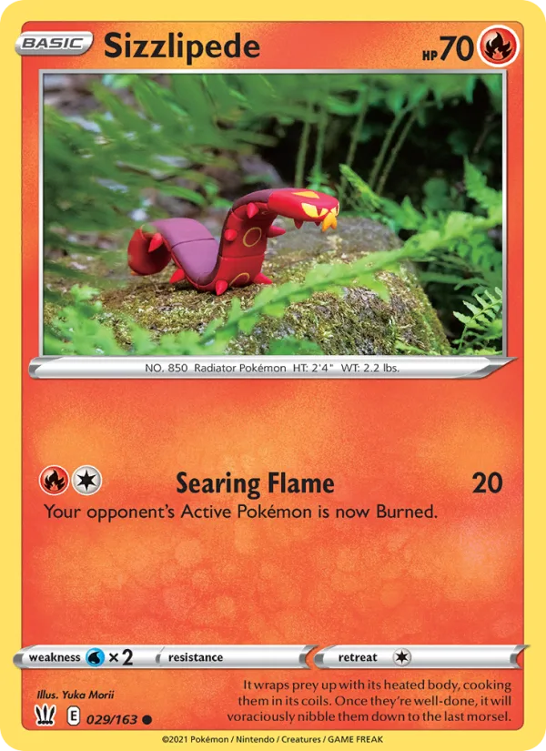 Sizzlipede · Battle Styles 29/163