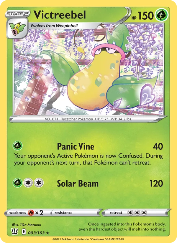 Victreebel · Battle Styles 3/163