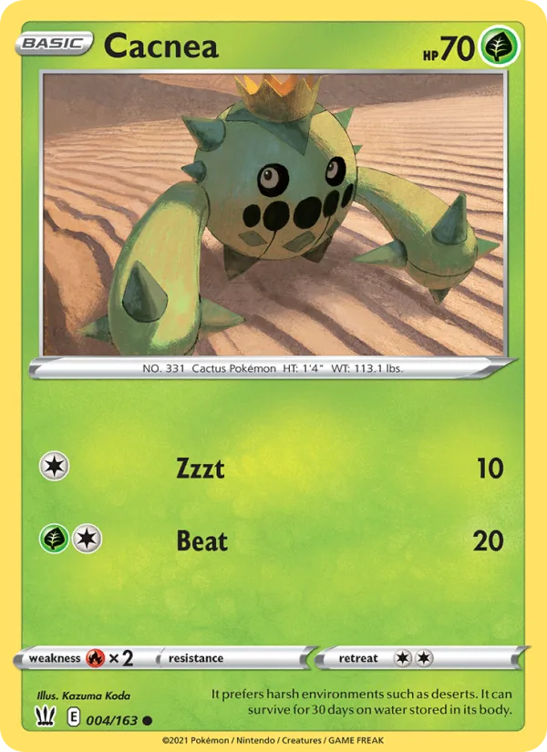 Cacnea · Battle Styles 4/163