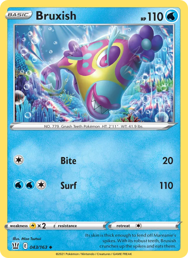 Bruxish · Battle Styles 43/163