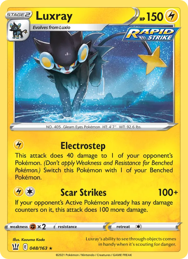 Luxray · Battle Styles 48/163
