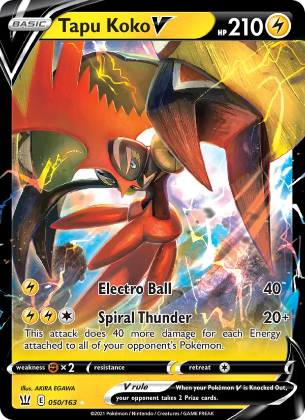 Tapu Koko V · Battle Styles 50/163