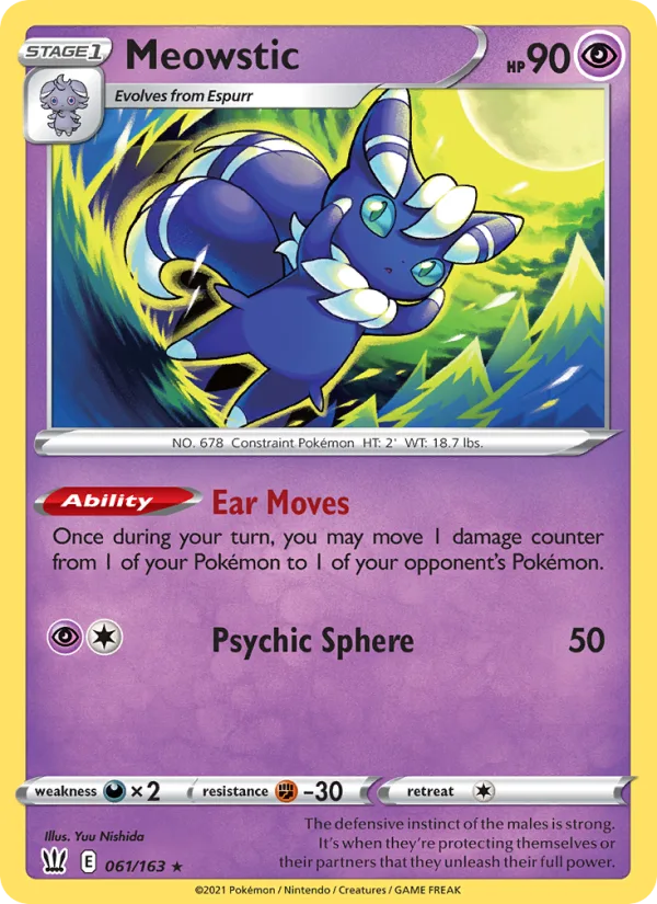 Meowstic · Battle Styles 61/163