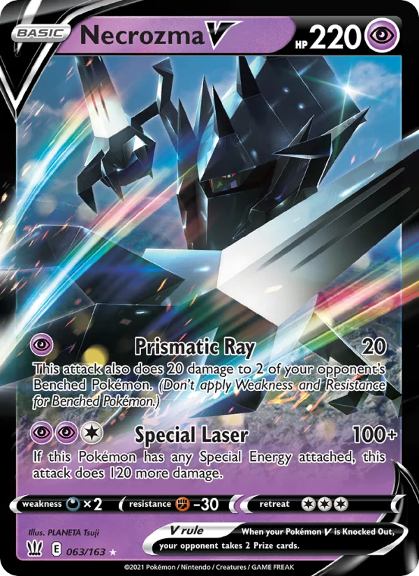 Necrozma V · Battle Styles 63/163