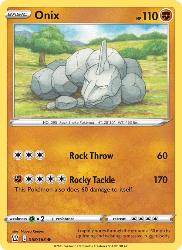 Onix · Battle Styles 68/163