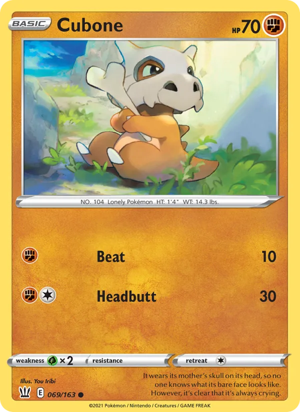 Cubone · Battle Styles 69/163