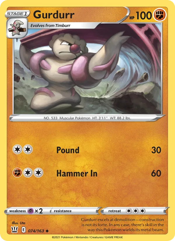 Gurdurr · Battle Styles 74/163