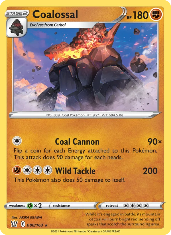 Coalossal · Battle Styles 80/163