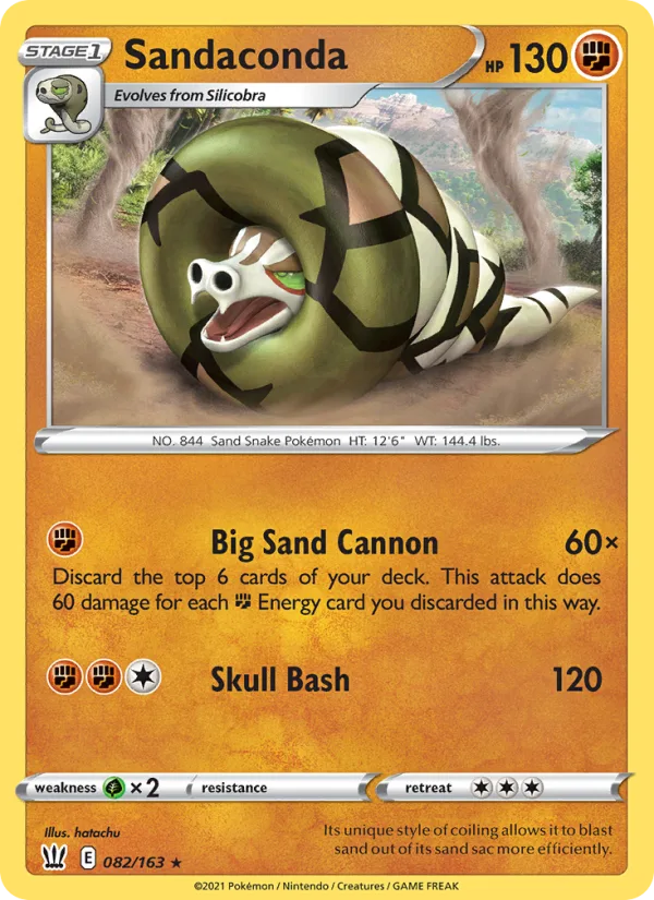 Sandaconda · Battle Styles 82/163