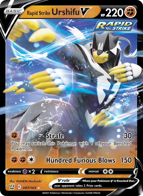 Rapid Strike Urshifu V · Battle Styles 87/163