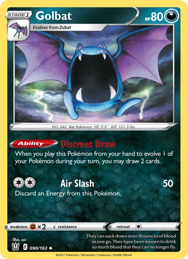 Golbat · Battle Styles 90/163