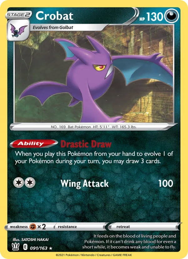Crobat · Battle Styles 91/163