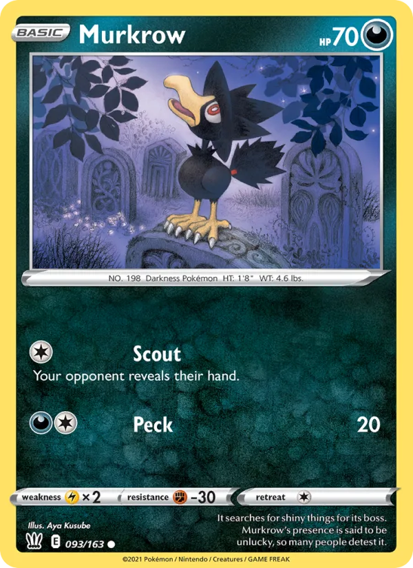 Murkrow · Battle Styles 93/163