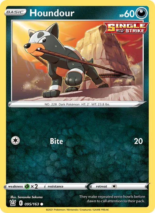 Houndour · Battle Styles 95/163