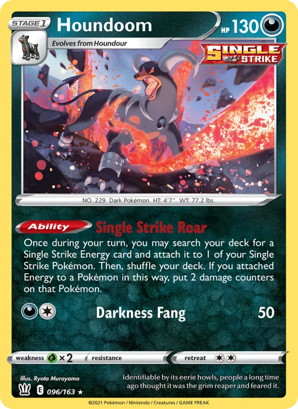 Houndoom · Battle Styles 96/163
