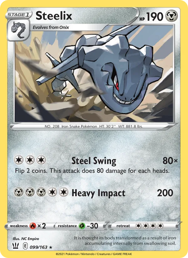 Steelix · Battle Styles 99/163