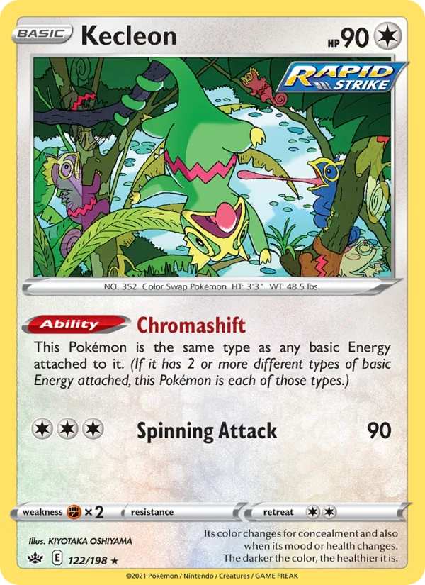 Kecleon · Chilling Reign 122/198