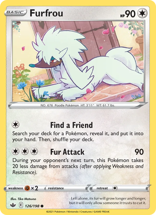 Furfrou · Chilling Reign 126/198