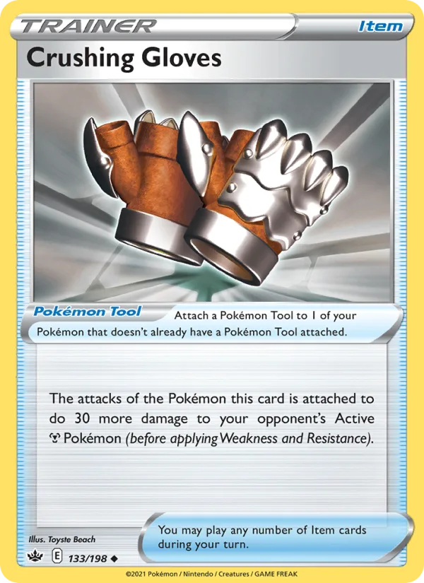 Crushing Gloves · Chilling Reign 133/198
