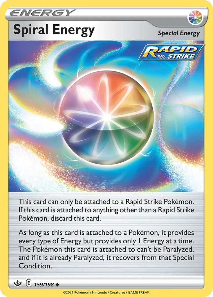 Spiral Energy · Chilling Reign 159/198