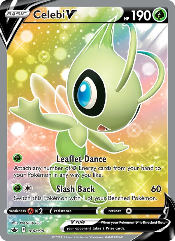 Celebi V · Chilling Reign 160/198