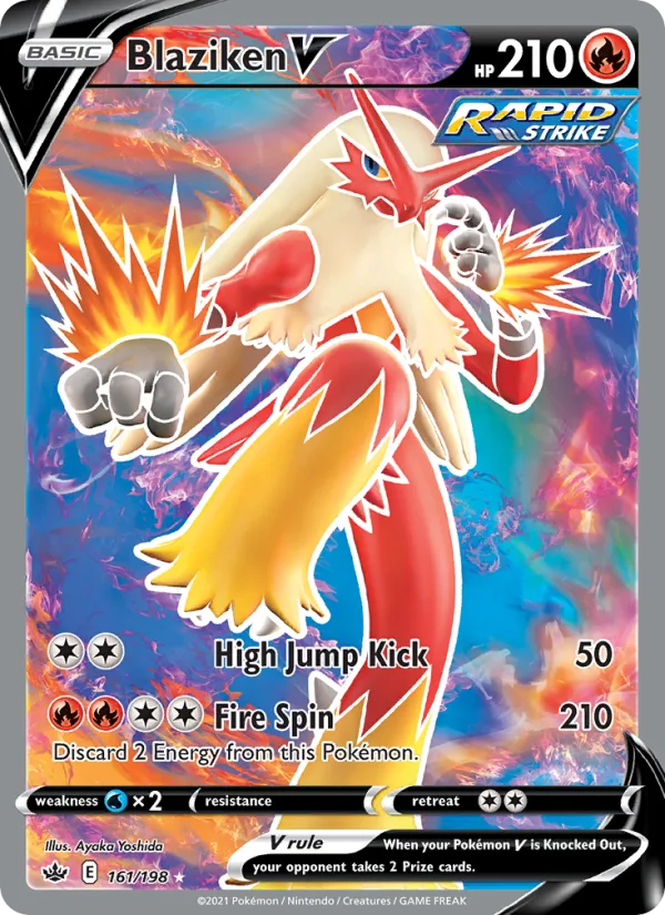 Blaziken V · Chilling Reign 161/198
