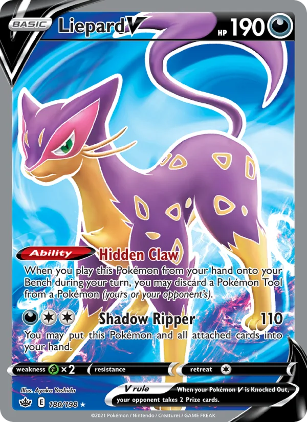 Liepard V · Chilling Reign 180/198
