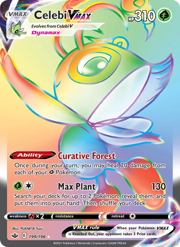Celebi VMAX · Chilling Reign 199/198