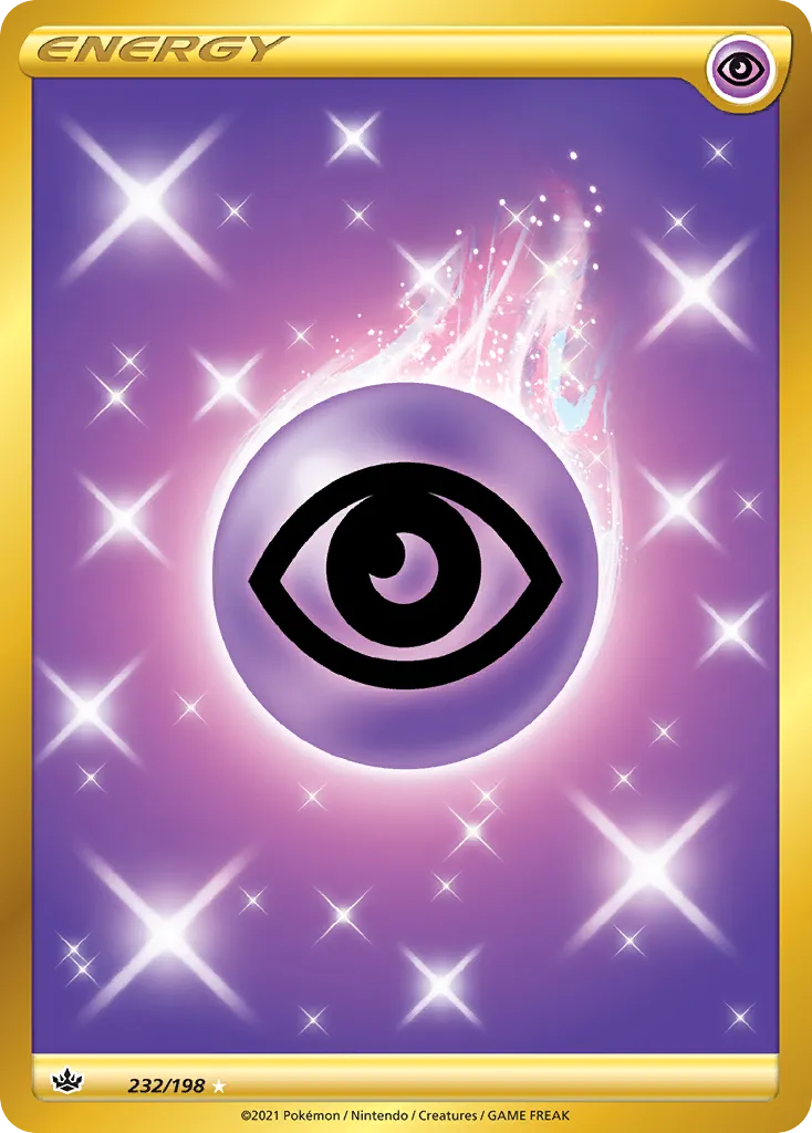 Psychic Energy · Chilling Reign 232/198