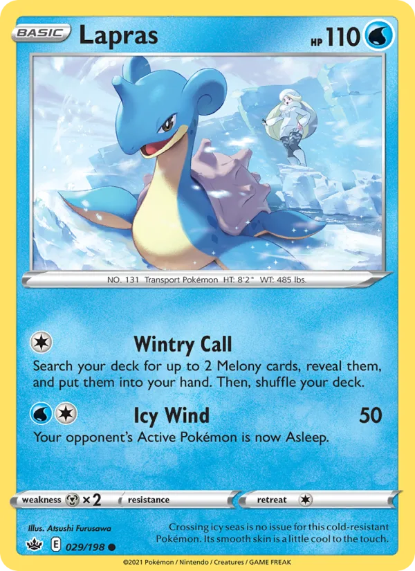 Lapras · Chilling Reign 29/198